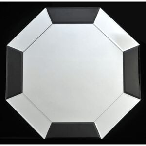 Zrkadlo, čierna/biela, ELISON TYP 14