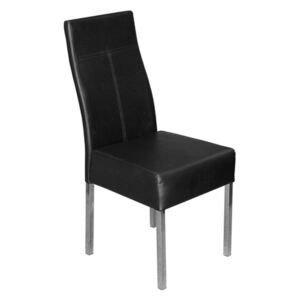 OVN jedálenská stolička IDN 8854CPS2 čierna/kov