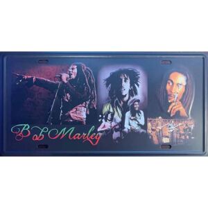 Ceduľa B Marley 30,5cm x 15,5cm Plechová tabuľa