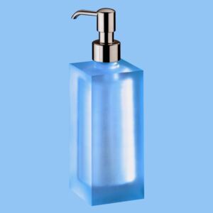 IVAB IRIDE - Dávkovač tekutého mydla voľne stojaci, modrá IBIRQ03