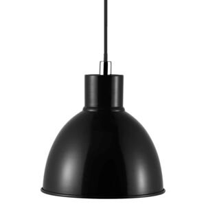 Nordlux POP | dizajnové závesné svietidlo s kovovým tienidlom Farba: Čierna