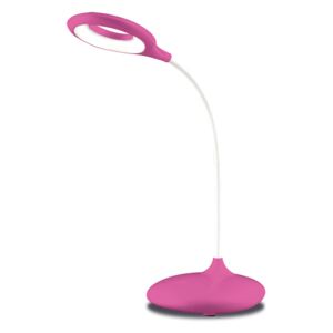 Ecolite VIPER LHZQ7 LED stolná lampa so stmievačom, ružová