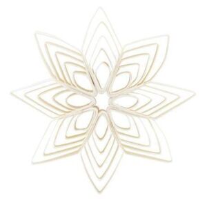 Papierová hviezda Quilling White
