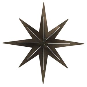 Kovová hvězda Stretch Gunmetal 24,5 cm (kód EVITA19 na -20 %)