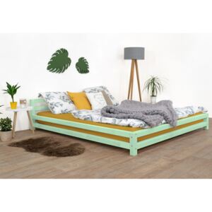Benlemi Dvojlôžková posteľ Modern 160x190 cm Farba: Pastelová zelená