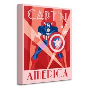 Obraz na plátne Marvel Deco (Captain America) 30x40 WDC92237