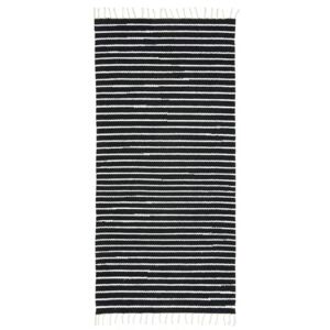 Koberec Hilla, čierno-biely, Rozmery 80x150 cm VM-Carpet