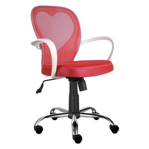 >> Detská otočná stolička DAILY červená