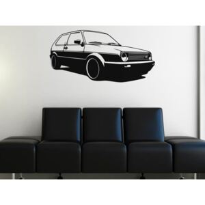 Samolepky na stenu - Volkswagen Golf GTI - 50 x 100 cm - 214