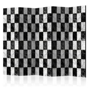 Paraván Checker Dekorhome 225x172 cm (5-dielny)