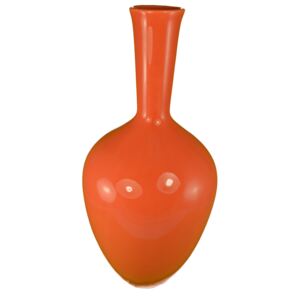 Veľká oranžová váza (v. 45 cm) veľkosť UNI