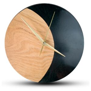 TIMMER wood decor Smaragd - Živicové drevené hodiny
