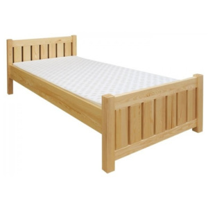 Drevená posteľ KATKA - smrek 200x90 - smrek