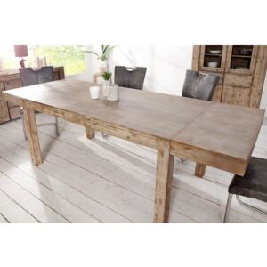 Rozkladací jedálenský stôl 36424 160/240x90cm Masív drevo Agát-Komfort-nábytok