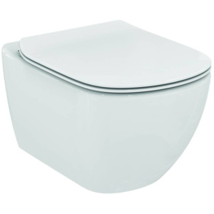 Ideal Standard Tesi - Závesné WC so sedadlom, biela T354201