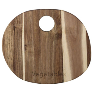 Doštička na krájanie z akáciového dreva Bloomingville, 30 × 22 cm