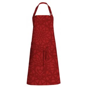 Kuchynská zástera Rosetti, červená Marimekko