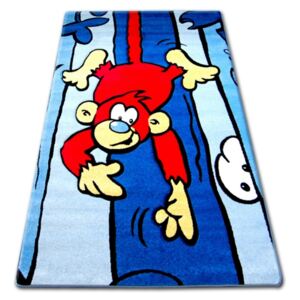 Detský kusový koberec Opičiak modrý, Velikosti 140x190cm