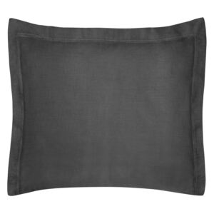 Čierna obliečka na vankúš NOVA COLOUR 70x80+5 cm