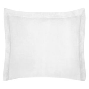 Biela obliečka na vankúš NOVA COLOUR 50x70+4 cm