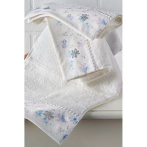 Soft Cotton Osuška a uterák IRIS v darčekovom balení Smotanová Sada (50x100cm, 75x150cm)