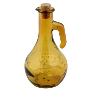 Žltá sklenená fľaša na olej Ego Dekor Olive, 0,5 l