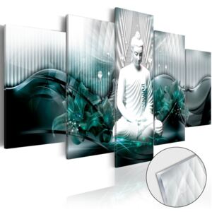 Obraz na skle Bimago - Azure Meditation 200x100 cm