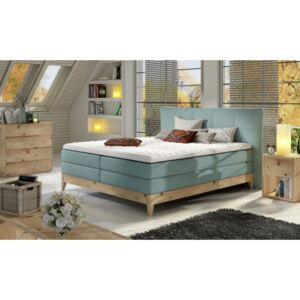 WRL Boxspring Forest massiv wood + topper