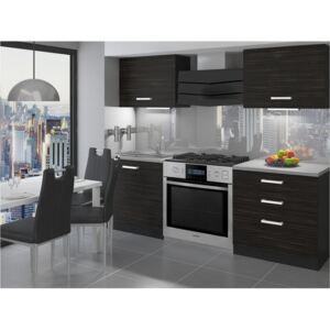 Paneláková kuchyňa Manila 120 cm - s LED osvětlením