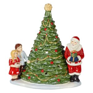 Vianočná dekorácia Santa u stromčeka, kolekcia Christmas Toys - Villeroy & Boch