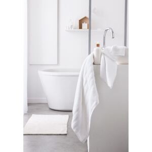 Osúška do kúpelne v bielej farbe 50 x 90 cm