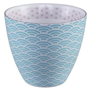 Modro-biely hrnček na čaj Tokyo Design Studio Star/Wave, 350 ml