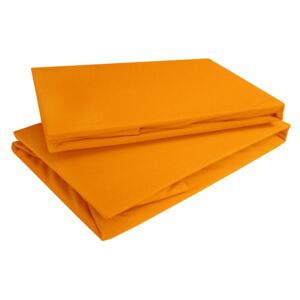 Plachta posteľná žltá jersey EMI 90x200 cm