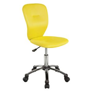 Najlacnejsinabytok Q-037 detská otočná stolička, žltá »