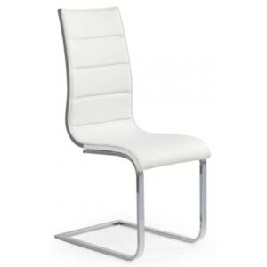 Jedálenská stolička Aimee biela / sivá