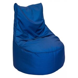 Sedací vak Seat S Polyester Soft - NC22 - Tm. modrá