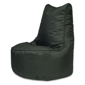 Sedací vak Seat S Polyester Soft - NC28 - Tm. zelená