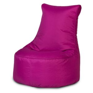 Sedací vak Seat S Polyester Soft - NC26 - Tm. ružová