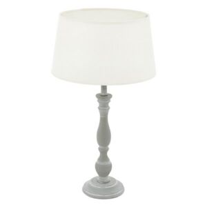 Eglo Vintage 43257 LAPLEY Stolová lampa E27 1X60W šedá-patina/biela