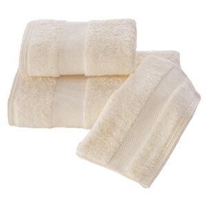 Soft Cotton Luxusný malý uterák DELUXE 32x50cm z Modalu. Majú väčšiu savosť ako bavlna a zostávajú krásne hodvábne aj po niekoľkých rokoch. Krémová