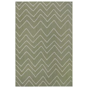 Hanse Home Collection koberce Kusový koberec Flatweave 104843 Green/Cream - 80x150 cm