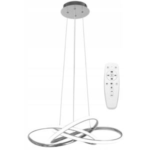 Toolight, Node moderné stropné svietidlo LED + diaľkové ovládanie APP816-CP, chrómová, OSW-03997