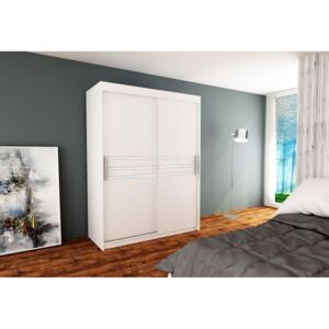 Expedo Posuvná skriňa PIKA 150, 150x200x62, biela