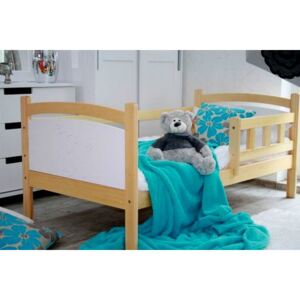 OVN detská posteľ BENIO 80x160 borovica/biela+rošt