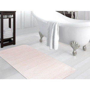 Ružová kúpeľňová predložka Madame Coco Ballard, 80 × 140 cm