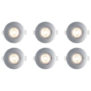 LIVARNOLUX® Bodové LED svetlo, strieborná (100301031)