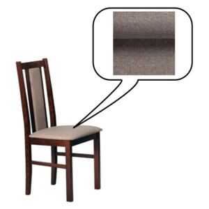 Jídelní židle FORET 14, 94x43x40 cm, ořech/látka 5