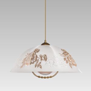 Závesný luster PREZENT LYRA ACRYL 47001 L03, sťahovacia kuchynská lampa