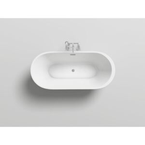 MEXEN LIVIA VOLNE STOJACA VANA Biela 150 x 75 CM + sifón automat, 52591507500