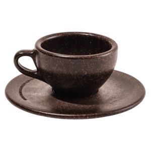 Šálka s tanierikom na espresso z recyklovanej kávy - Kaffeeform